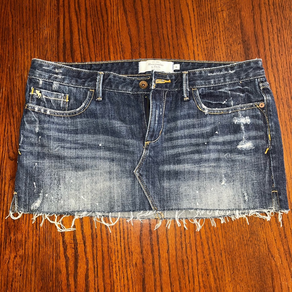 Abercrombie & Fitch denim skirt